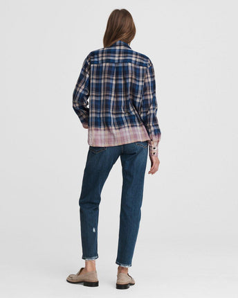Florian Cropped Plaid Shirt