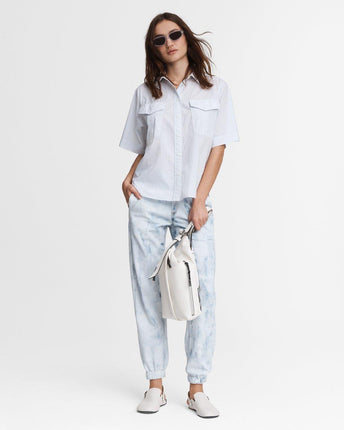 Florian Cropped Short-sleeve Shirt