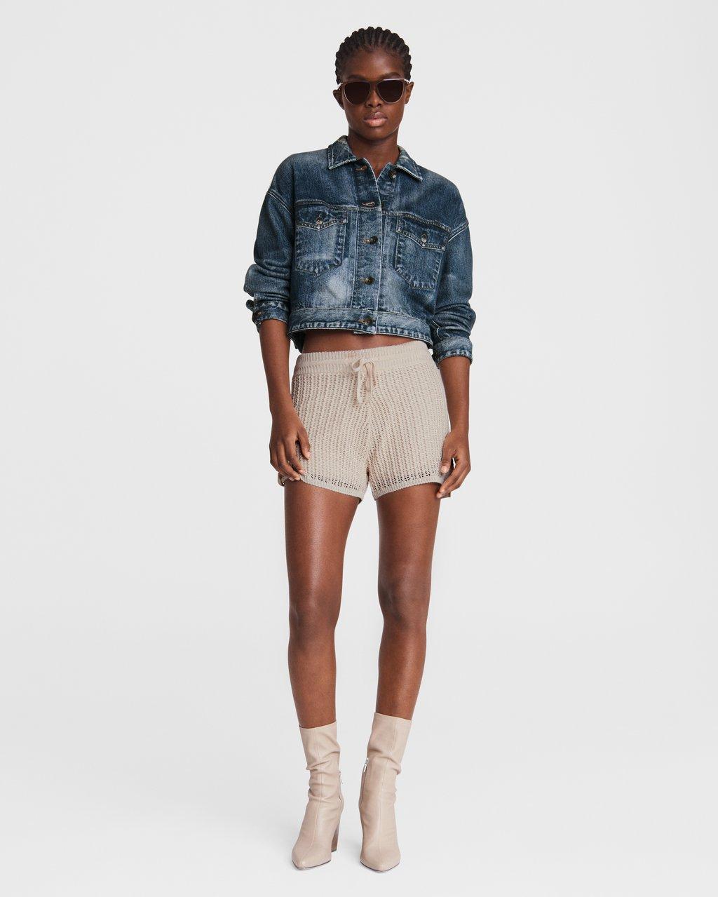 Cropped Miramar Trucker Jacket