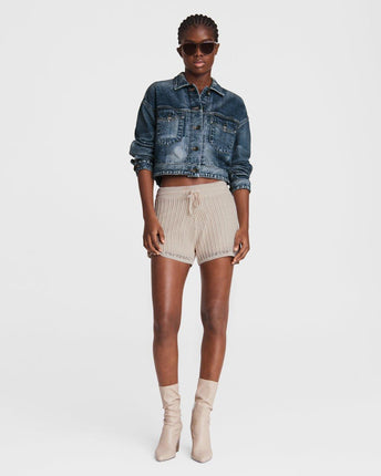 Cropped Miramar Trucker Jacket