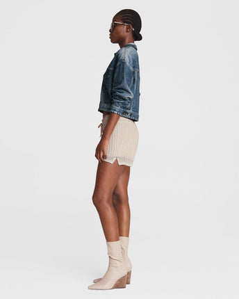 Cropped Miramar Trucker Jacket