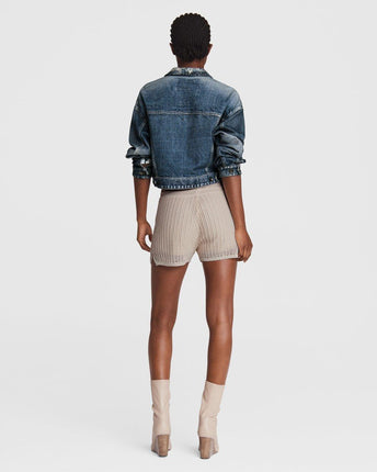 Cropped Miramar Trucker Jacket