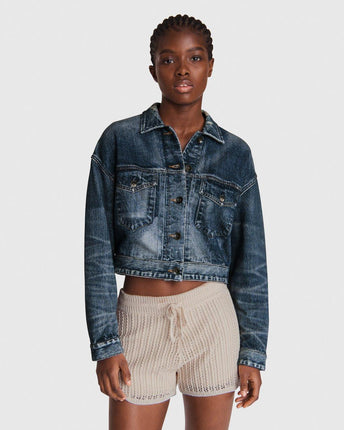 Cropped Miramar Trucker Jacket
