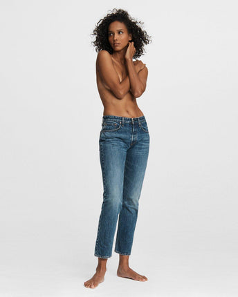 Rosa Mid-rise Boyfriend Jeans