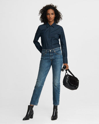 Rosa Mid-rise Boyfriend Jeans