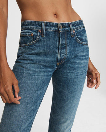 Rosa Mid-rise Boyfriend Jeans