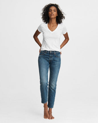 Rosa Mid-rise Boyfriend Jeans