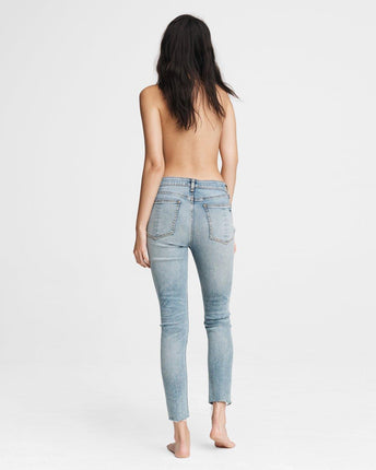 Nina High-Rise Ankle Skinny Jeans
