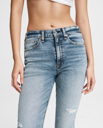 Nina High-Rise Ankle Skinny Jeans
