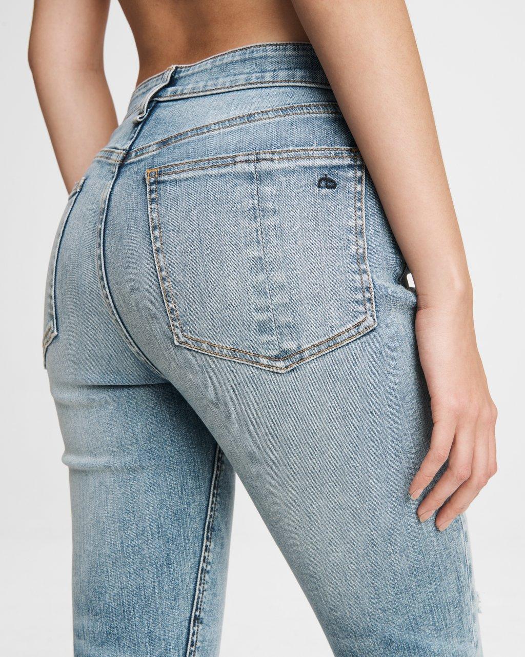 Nina High-Rise Ankle Skinny Jeans