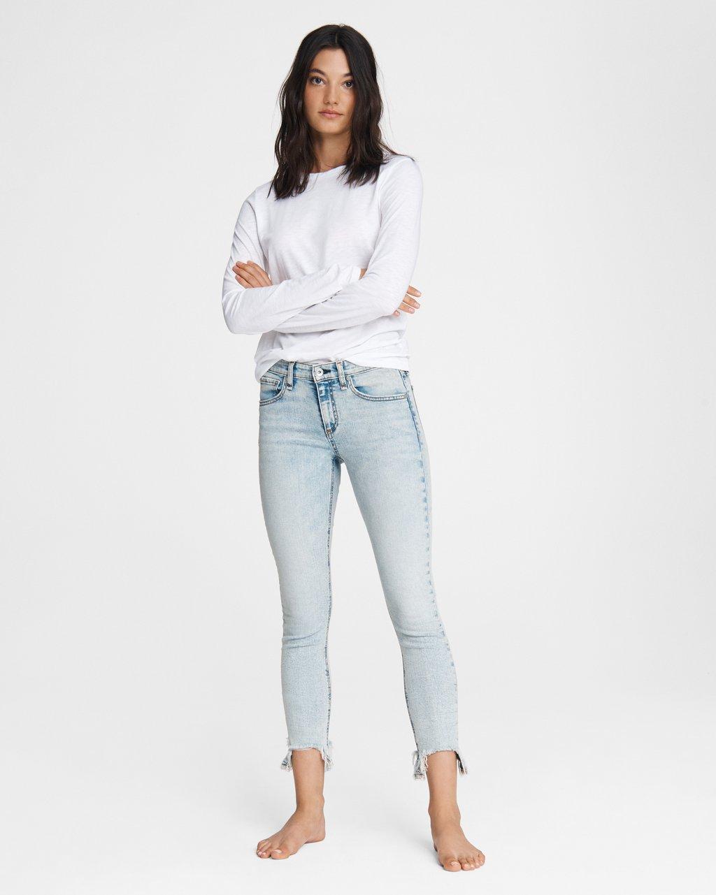 Cate Mid-Rise Ankle Skinny Jeans