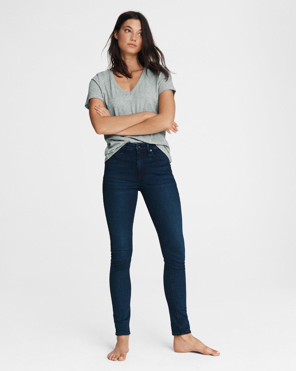 Nina High-Rise Skinny Jeans