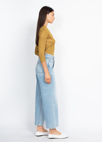 Maya High-Rise Ankle Wide Leg Jeans