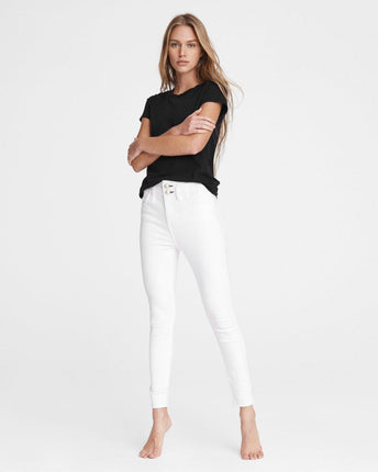 Darted Ankle Skinny Jeans