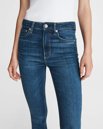 Nina High-Rise Ankle Skinny Jeans