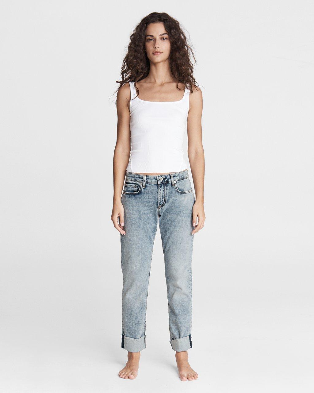 Dre Loopback Boyfriend Jeans
