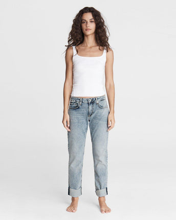 Dre Loopback Boyfriend Jeans