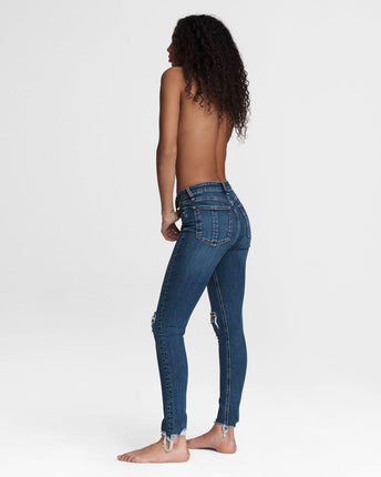 Nina High-rise Ankle Skinny Jeans