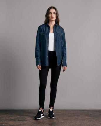 Nina High-Rise Ankle Skinny Jeans