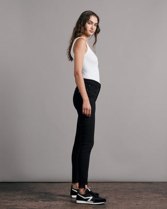 Nina High-Rise Ankle Skinny Jeans