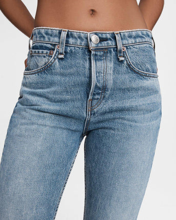 Maya High-Rise Cropped Flare Jeans