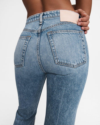 Maya High-Rise Cropped Flare Jeans