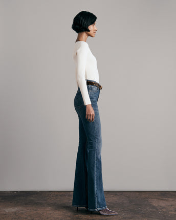 Casey High-Rise Flare Jeans