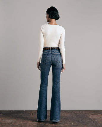 Casey High-Rise Flare Jeans