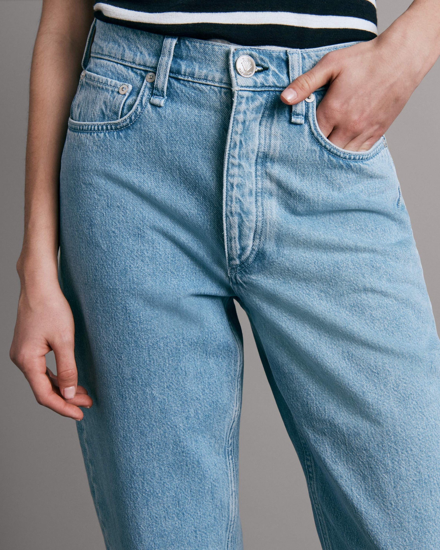Alissa High-Rise Straight Jeans