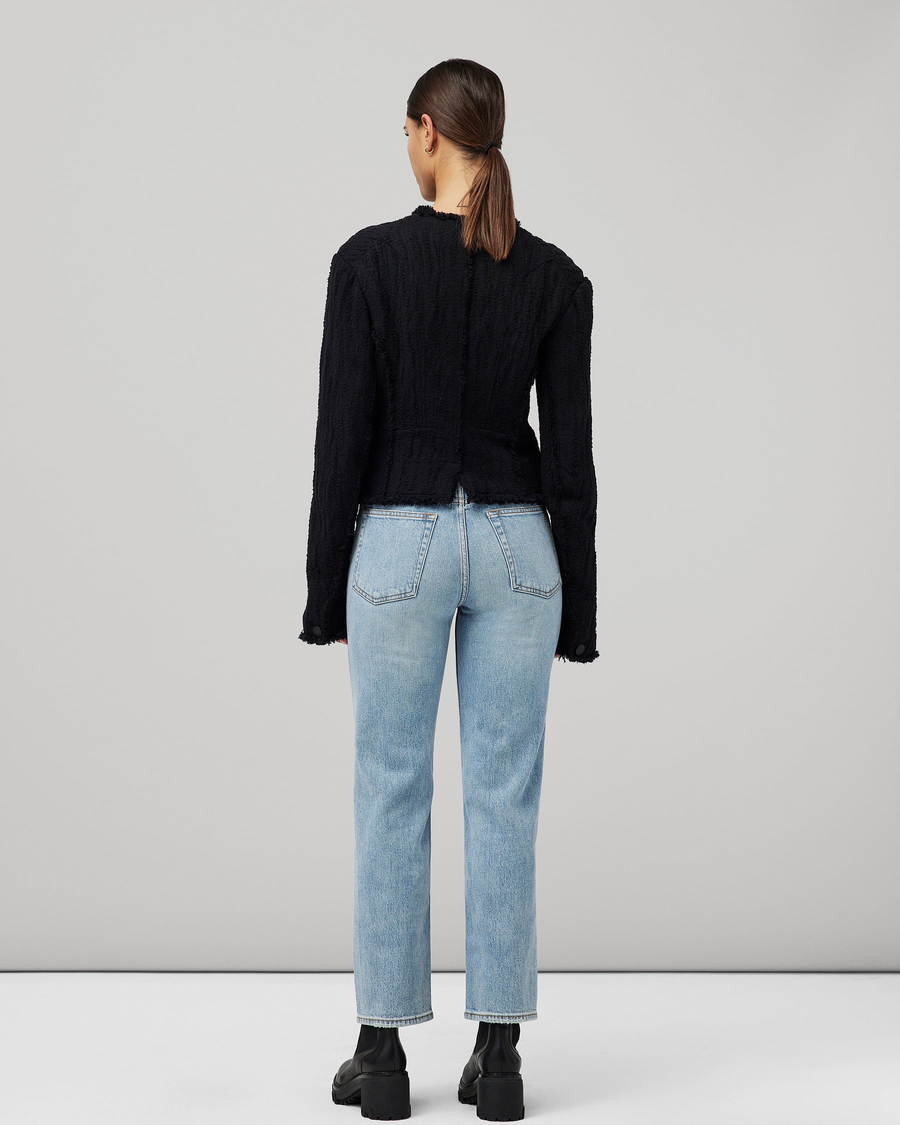 Harlow Mid-Rise Straight Jeans