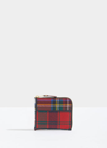 Tartan Patchwork Wallet