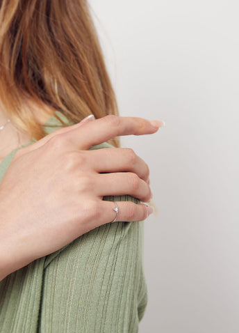 Deco Diamond Ring