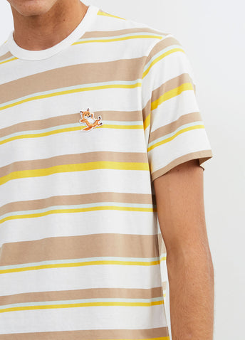 Chillax Fox Stripe T-shirt