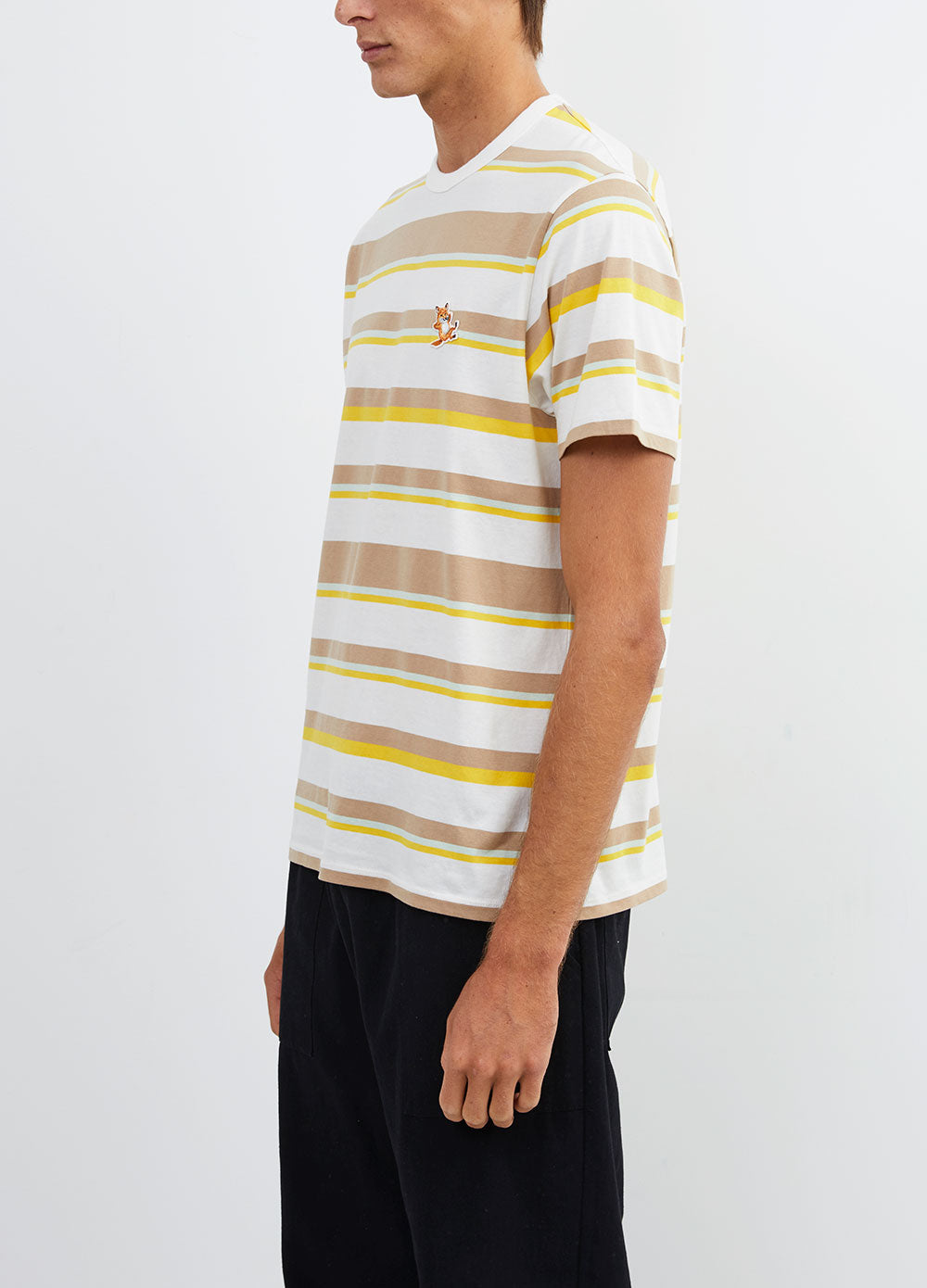 Chillax Fox Stripe T-shirt