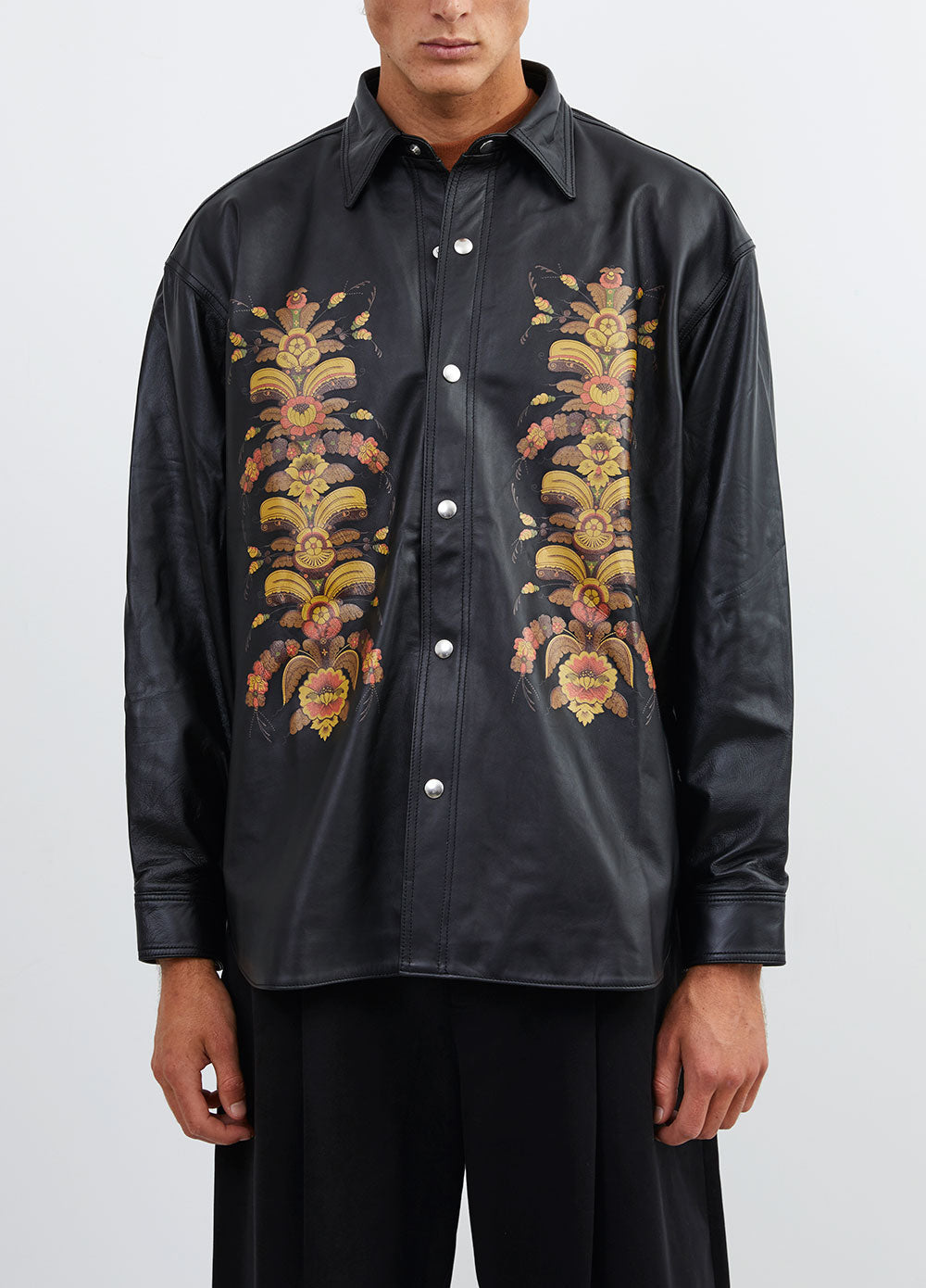 Algot Leather Shirt