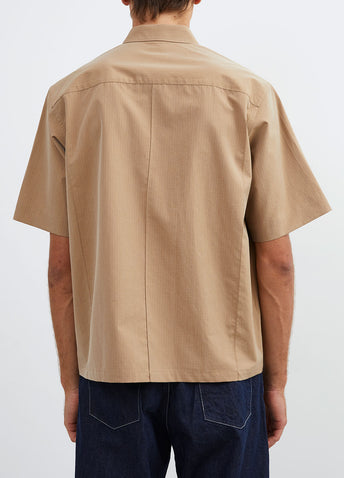 Ripstop Chambray Short-sleeve Shirt