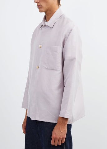 Silk Linen Shirt Jacket