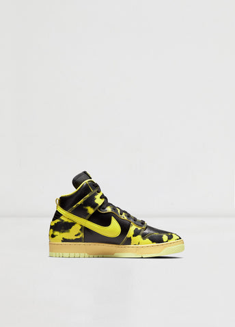Dunk High 1985 'Yellow Acid Wash' Sneakers