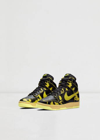 Dunk High 1985 'Yellow Acid Wash' Sneakers