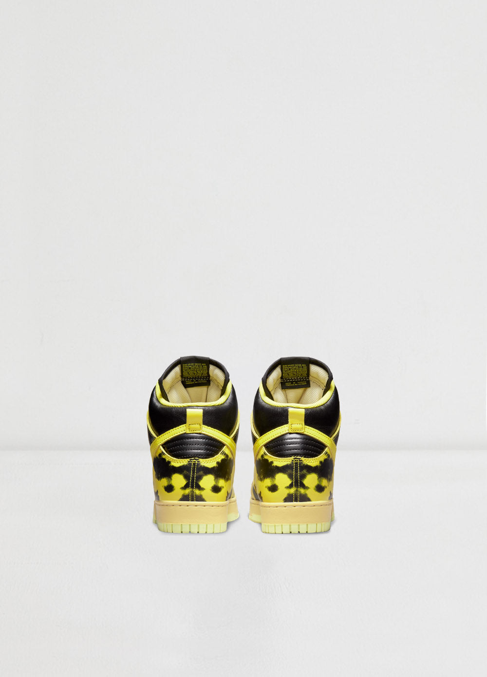 Dunk High 1985 'Yellow Acid Wash' Sneakers