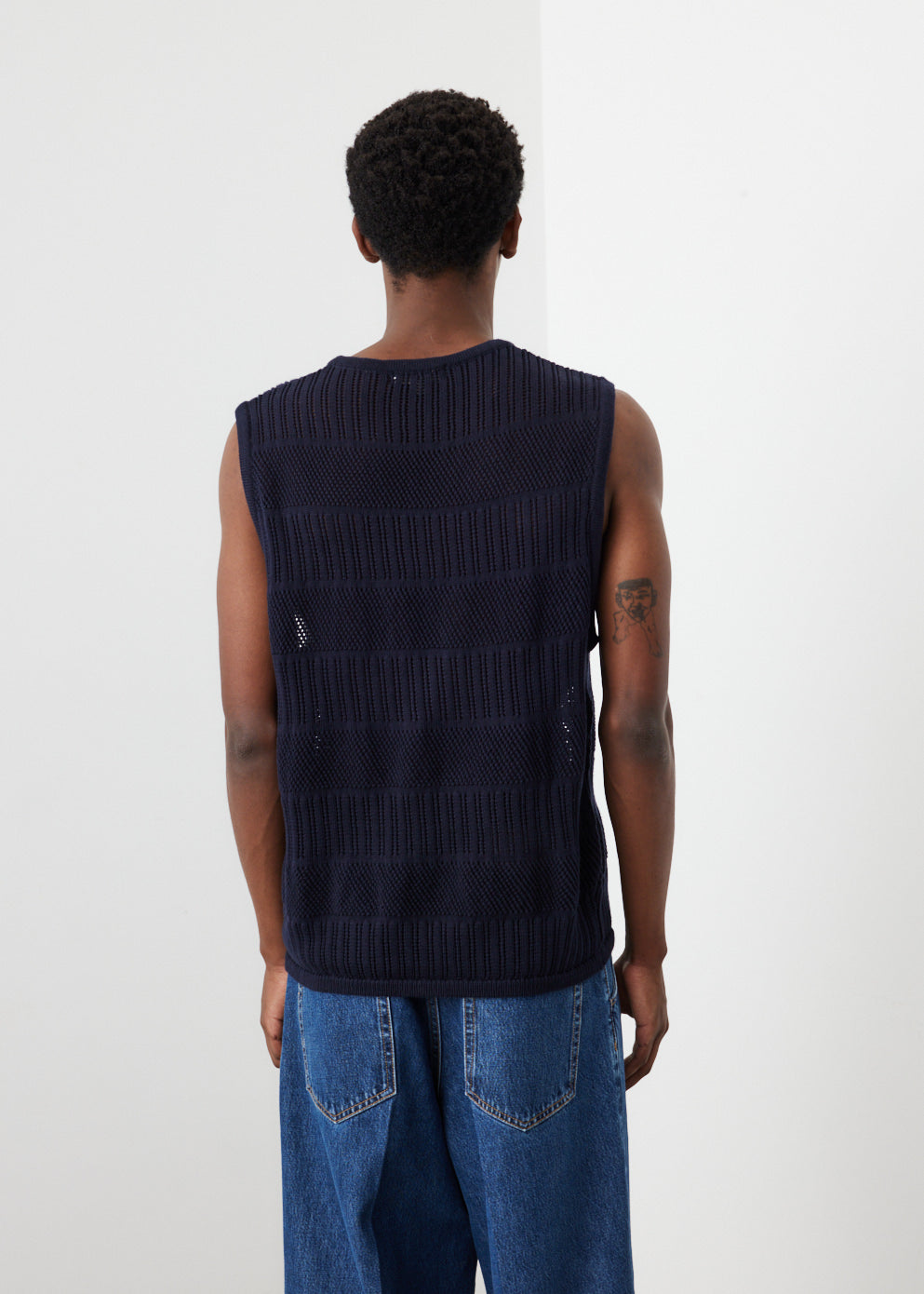 Typo Knit Vest