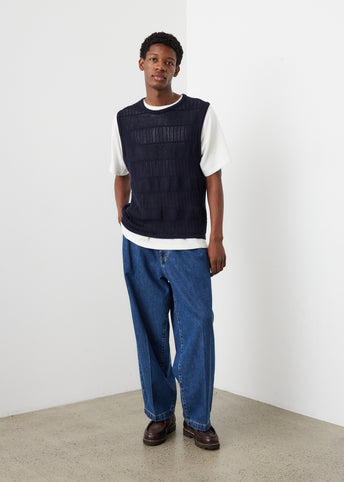 Typo Knit Vest