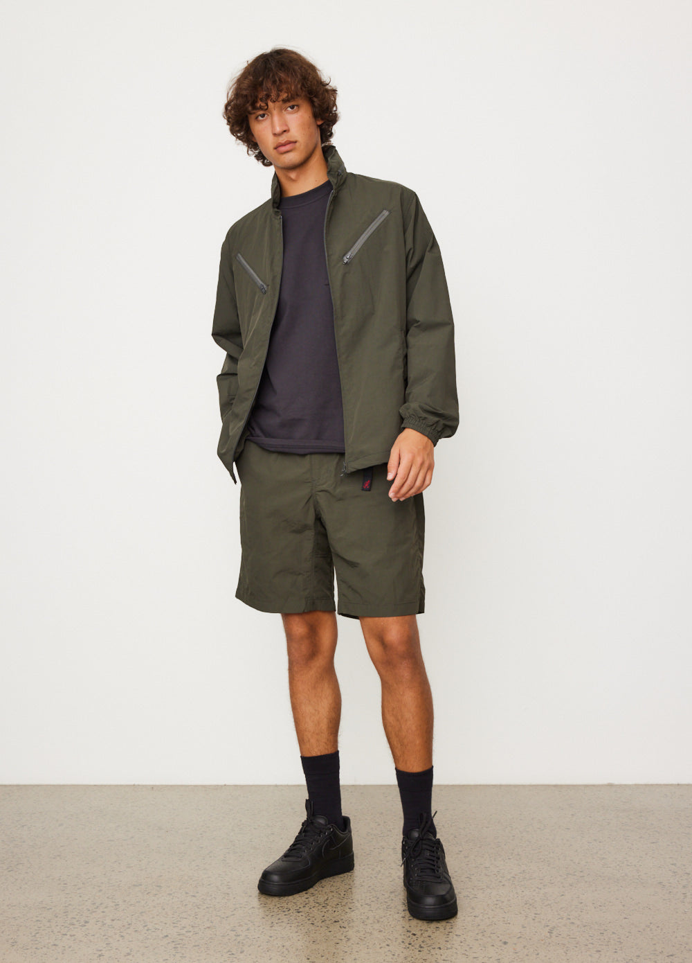 Nylon Flight Jacket