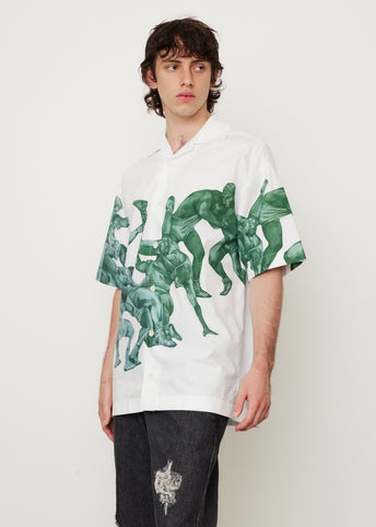 x Pol Anglada Print Short Sleeve Shirt