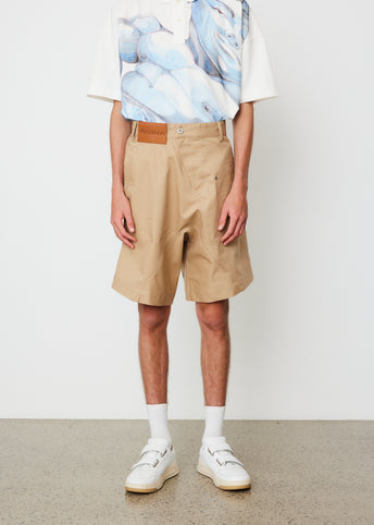 Twisted Chino Shorts