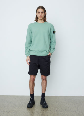 Relaxed Crew Badge Sweat With Neck Detail