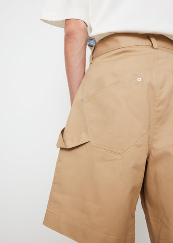 Twisted Chino Shorts