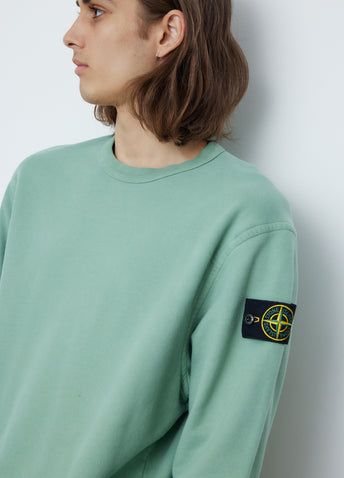 Relaxed Crew Badge Sweat With Neck Detail