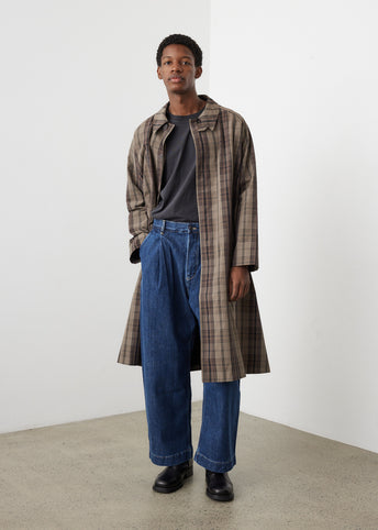 Puch Denim Pant in Indigo | Volume Denim Trousers– Studio