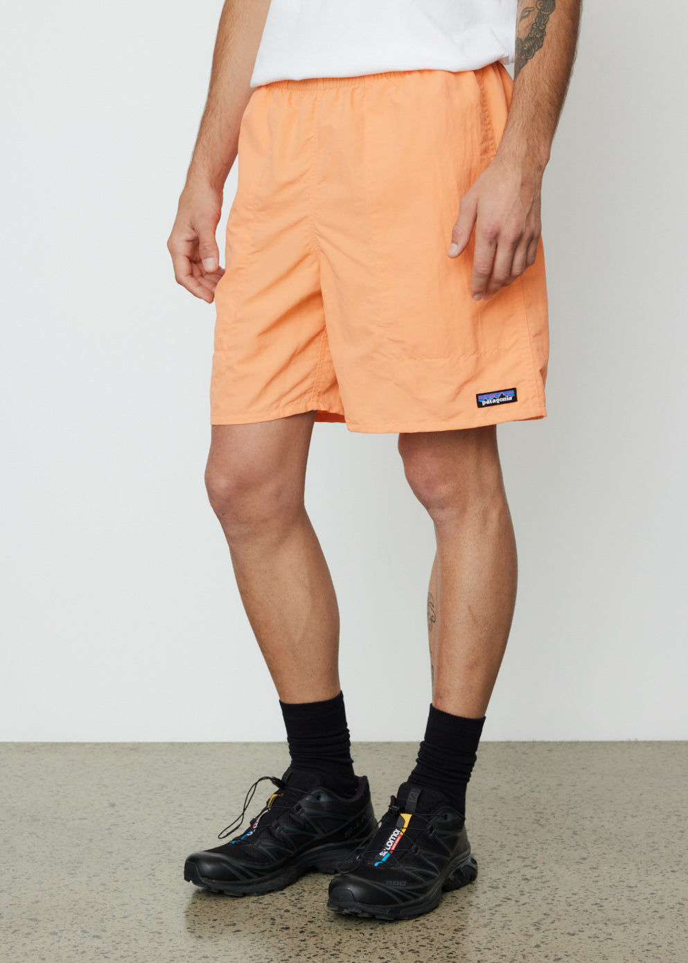 Patagonia baggies hot sale orange